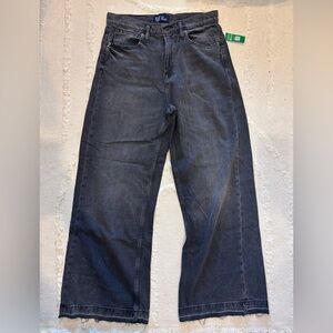 GAP Wide Leg Black Jeans
